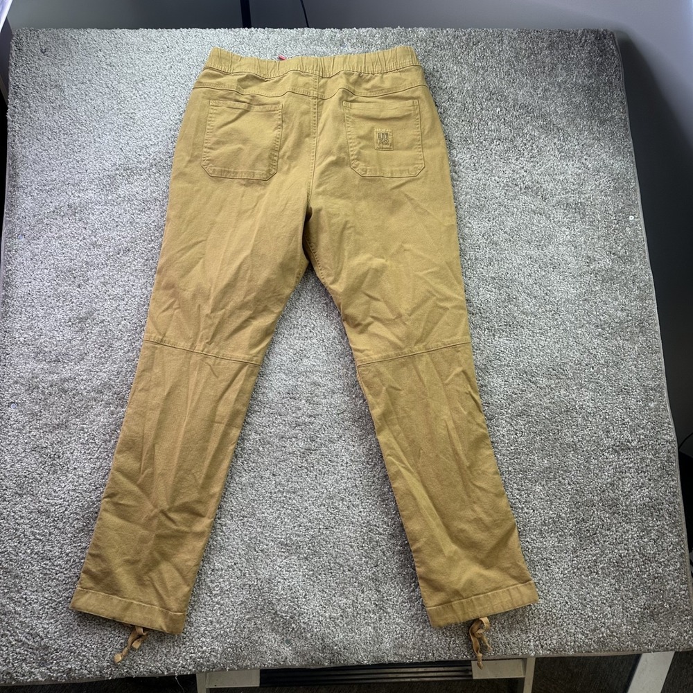 Topo Designs Men's XL Dirt Pants Classic Khaki Organic Cotton NEW - Picture 5 of 8